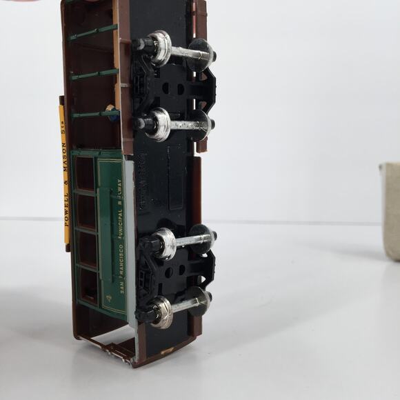 Reader's Digest Mini Die-cast Train Vintage 5" X 2.5" Open Viewing CAR w/ box - Picture 5 of 5